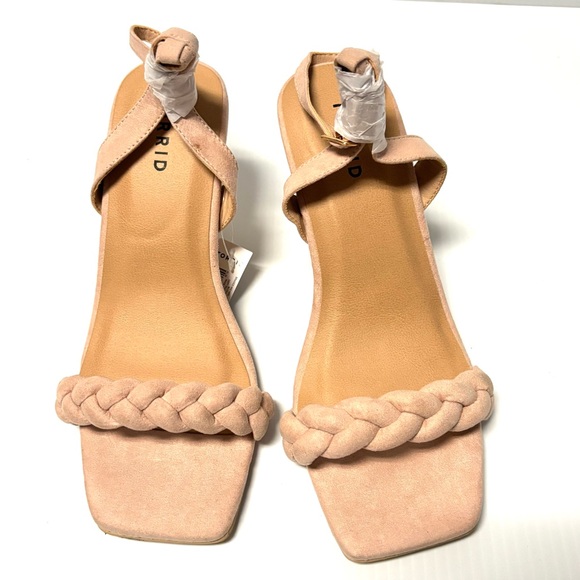 Torrid Blush Braided Sandal Size 8.5 - Picture 8 of 11